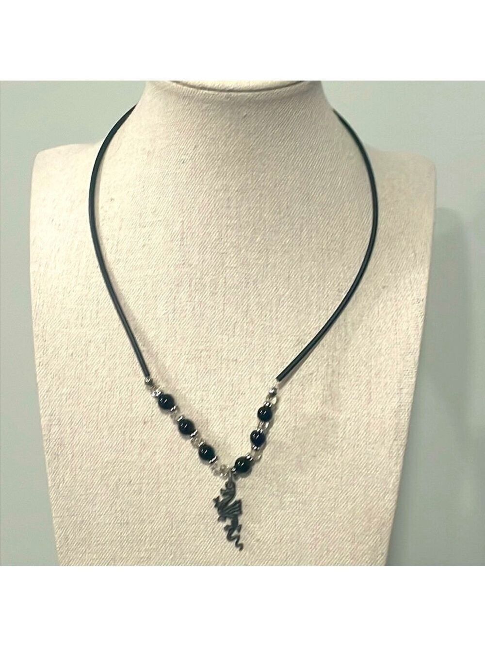 Hard Rock Vintage Dragon Pendant Necklace